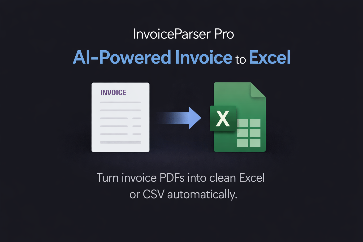 InvoiceParser Pro Screenshot